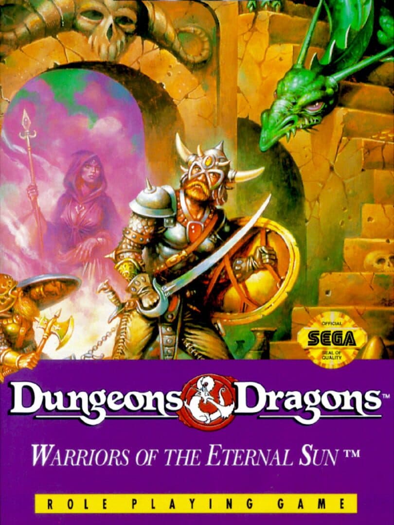 Cover of Dungeons & Dragons: Warriors of the Eternal Sun