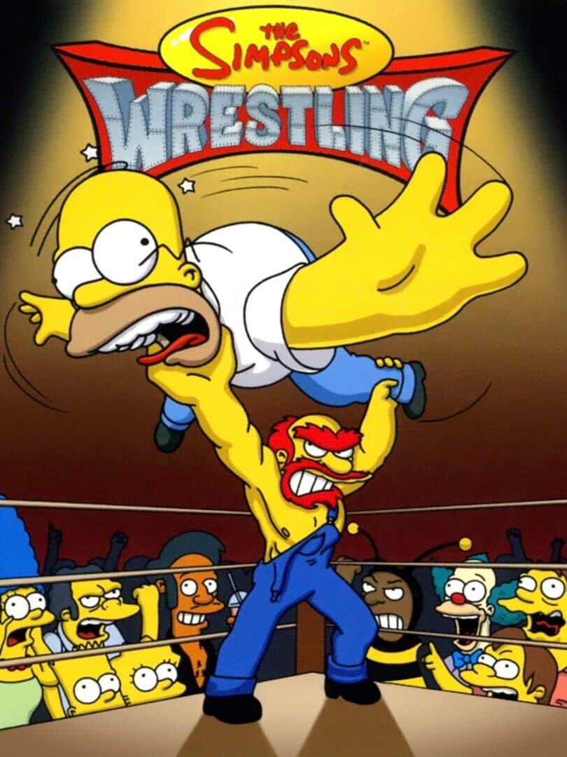 Cover of The Simpsons Wrestling