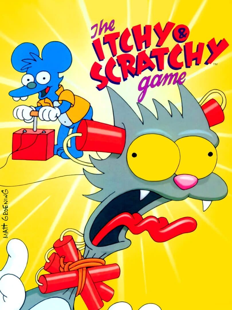 Cover of The Itchy & Scratchy Game