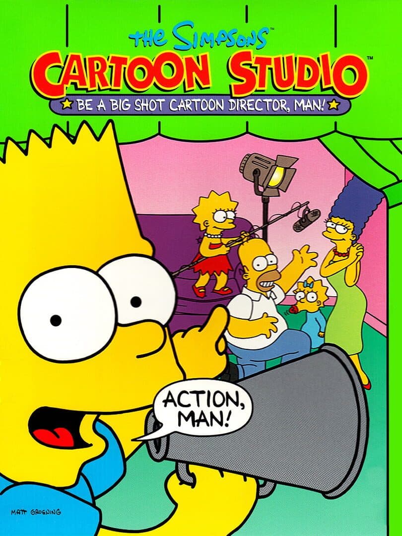 Cover of The Simpsons: Cartoon Studio