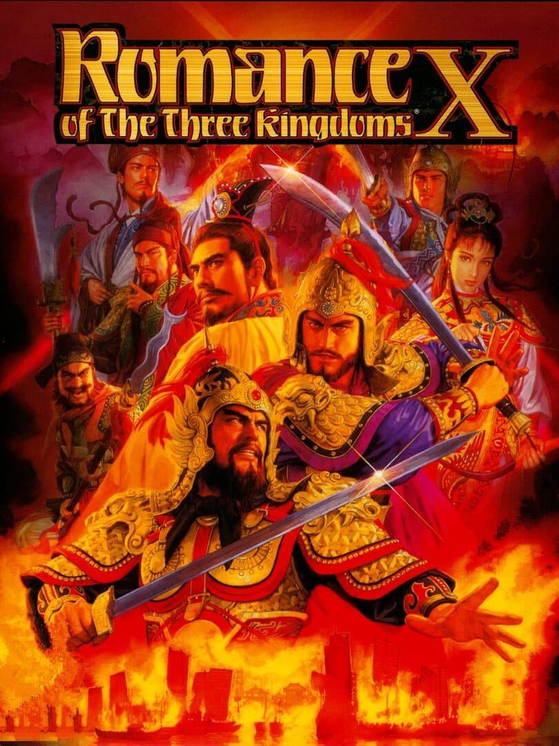Cover of Romance of the Three Kingdoms X