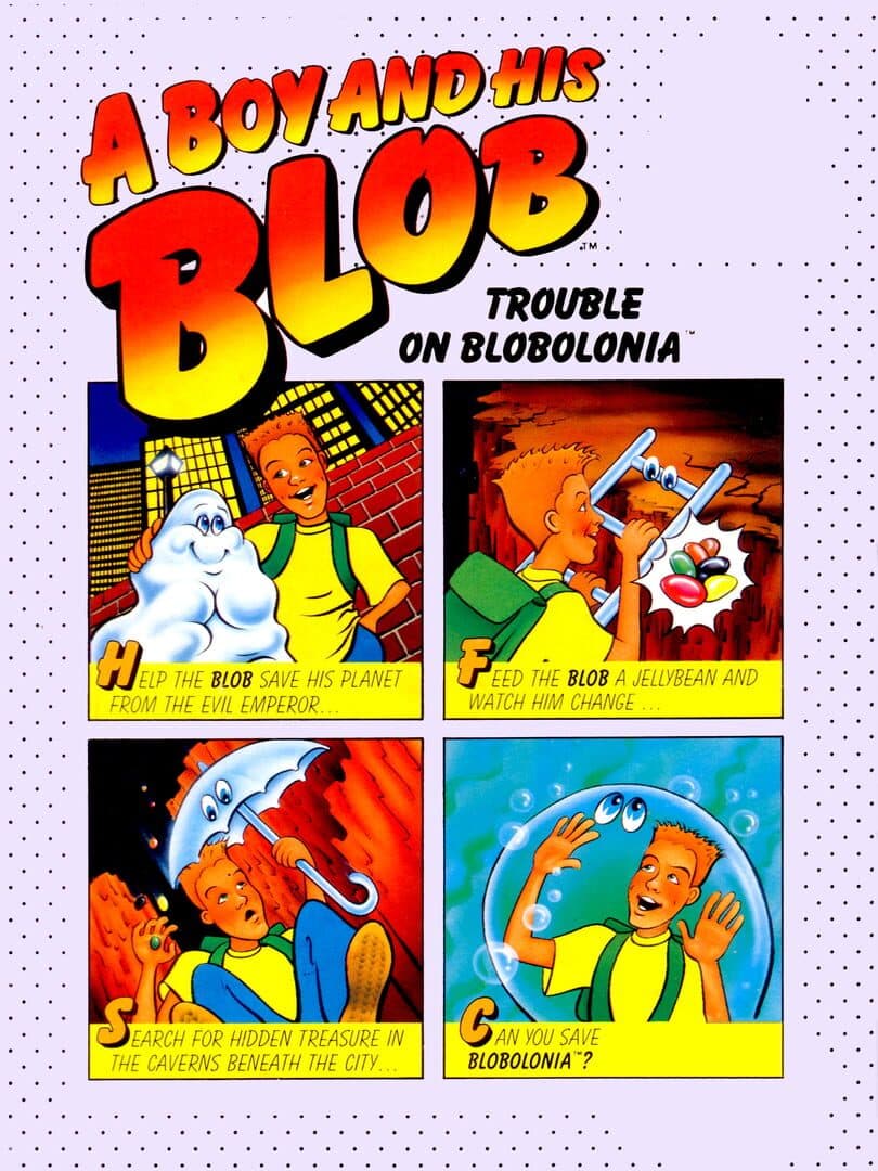 Cover of A Boy and His Blob: Trouble on Blobolonia
