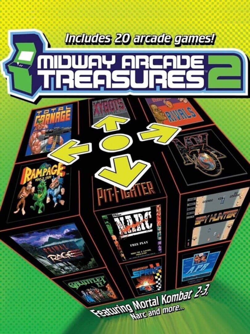 Cover of Midway Arcade Treasures 2