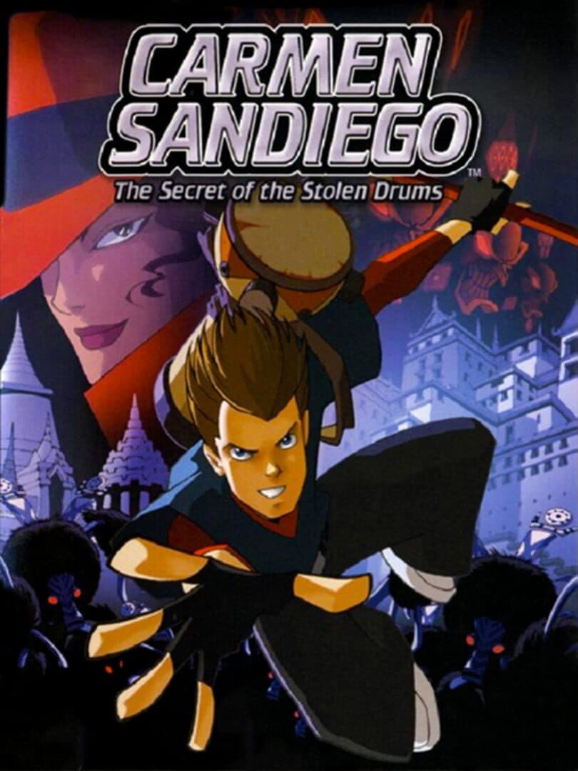 Cover of Carmen Sandiego: The Secret of the Stolen Drums