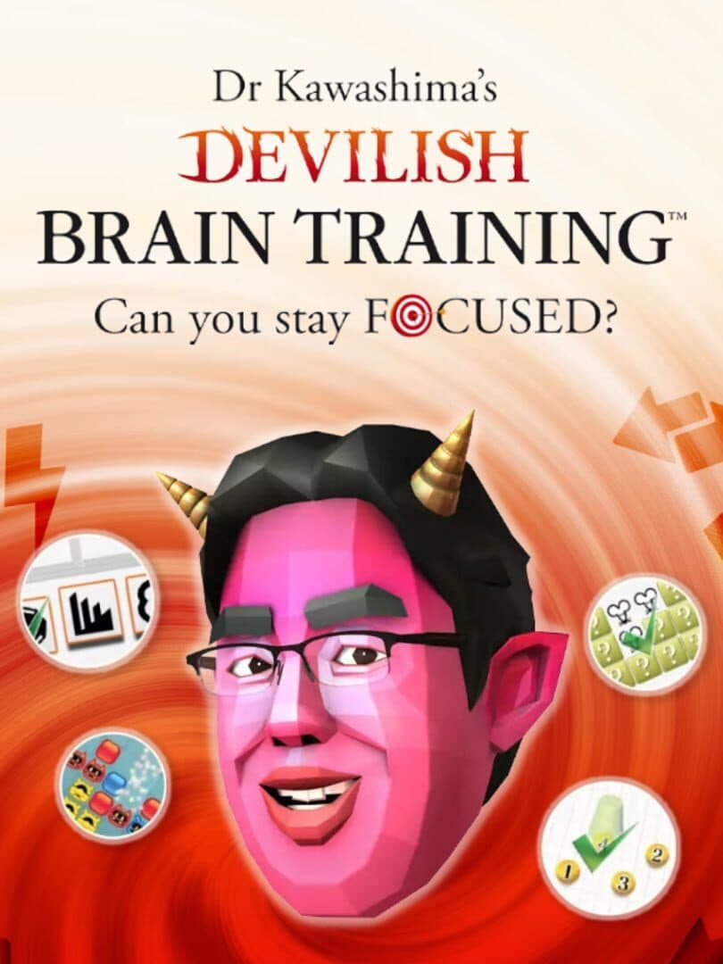 Cover of Dr Kawashima's Devilish Brain Training
