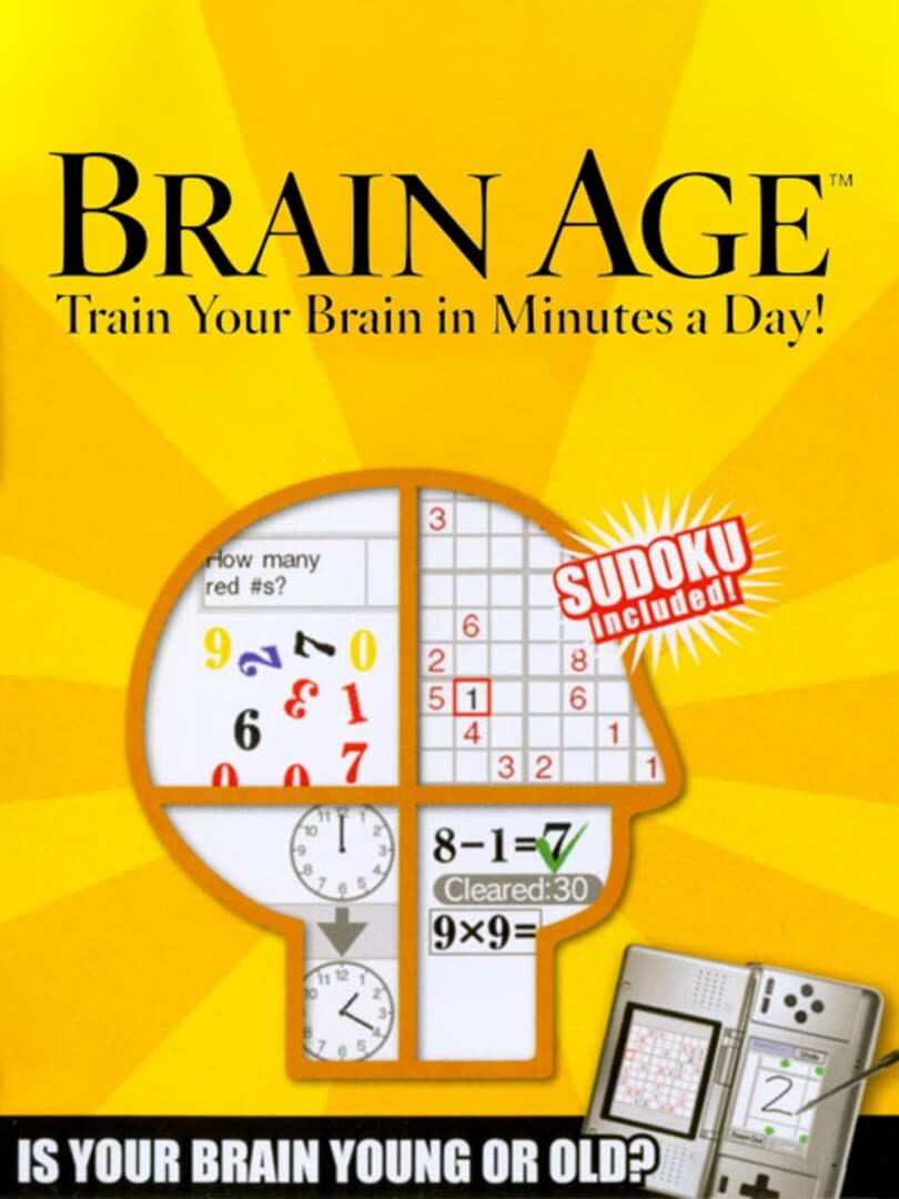 Cover of Brain Age: Train Your Brain in Minutes a Day!