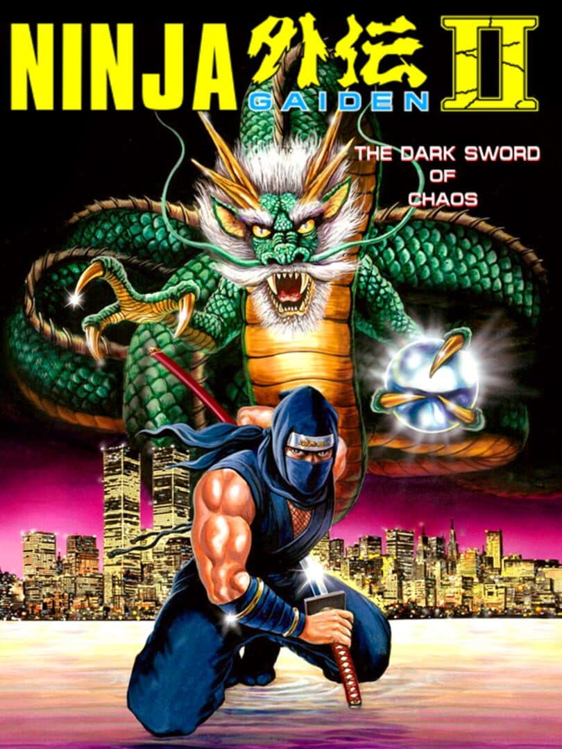 Cover of Ninja Gaiden II: The Dark Sword of Chaos