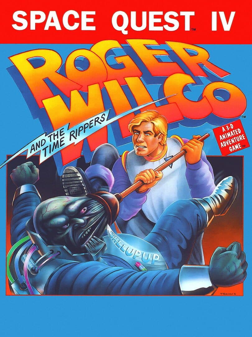 Cover of Space Quest IV: Roger Wilco and the Time Rippers