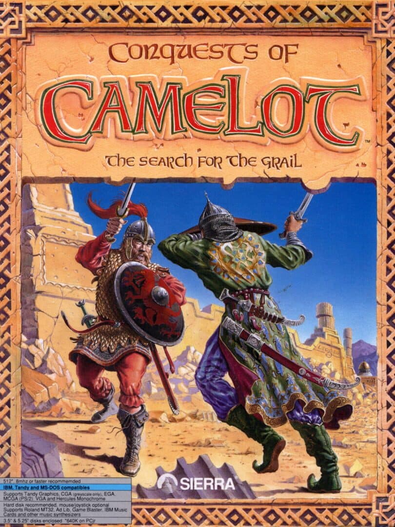 Cover of Conquests of Camelot: The Search for the Grail