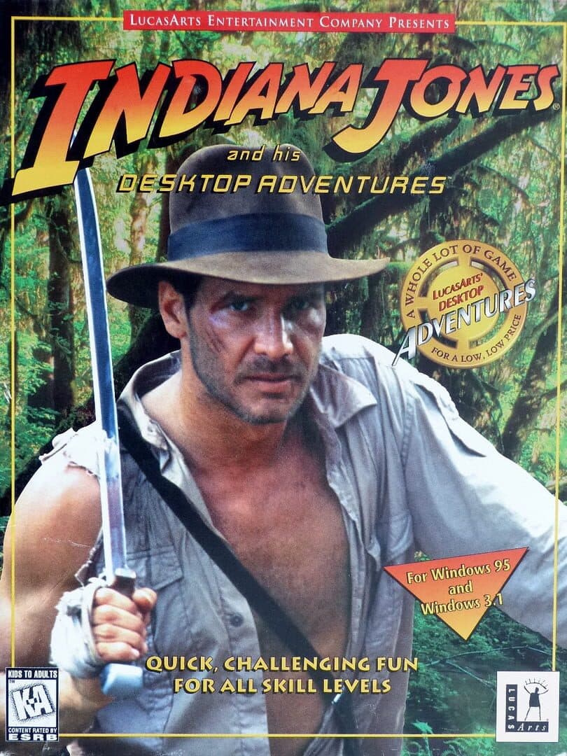 Cover of Indiana Jones and His Desktop Adventures