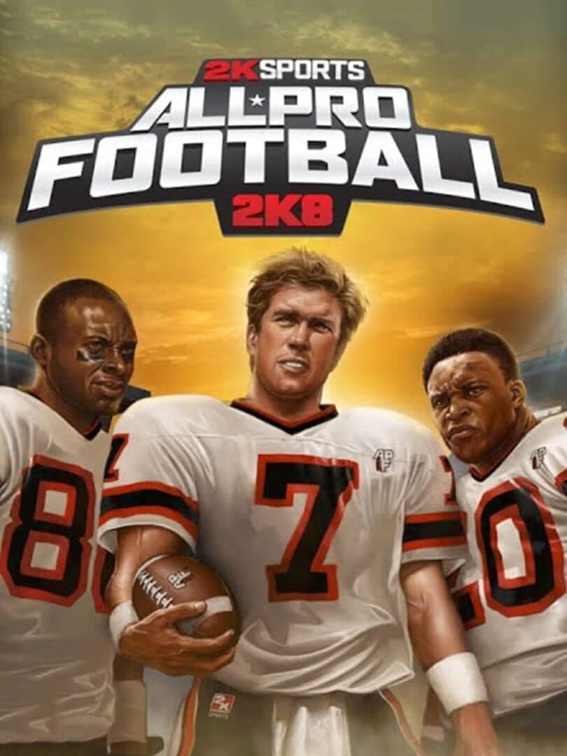 Cover of All-Pro Football 2K8