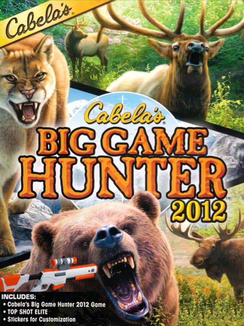 Cover of Cabela's Big Game Hunter 2012 (With Top Shot Elite)