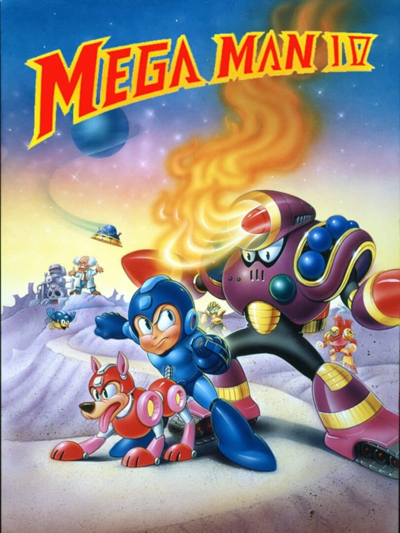 Cover of Mega Man IV