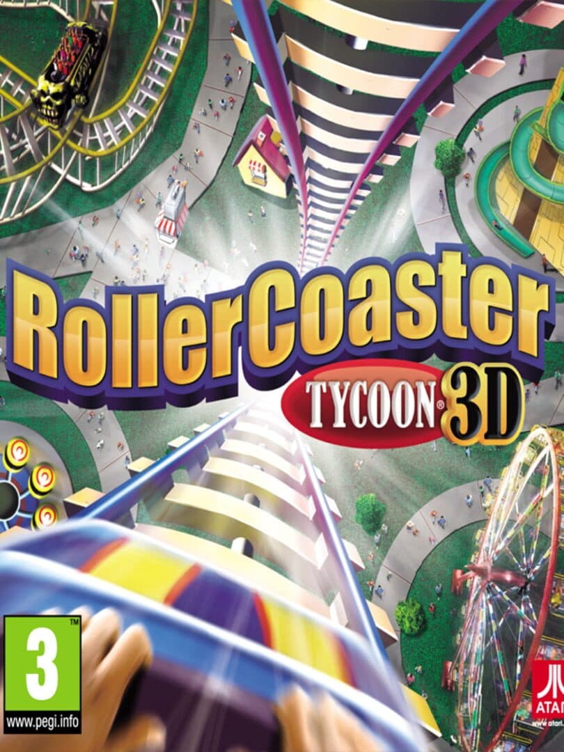 Cover of RollerCoaster Tycoon 3D