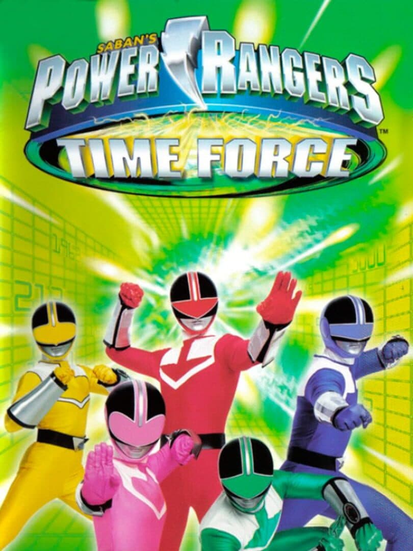 Cover of Power Rangers Time Force