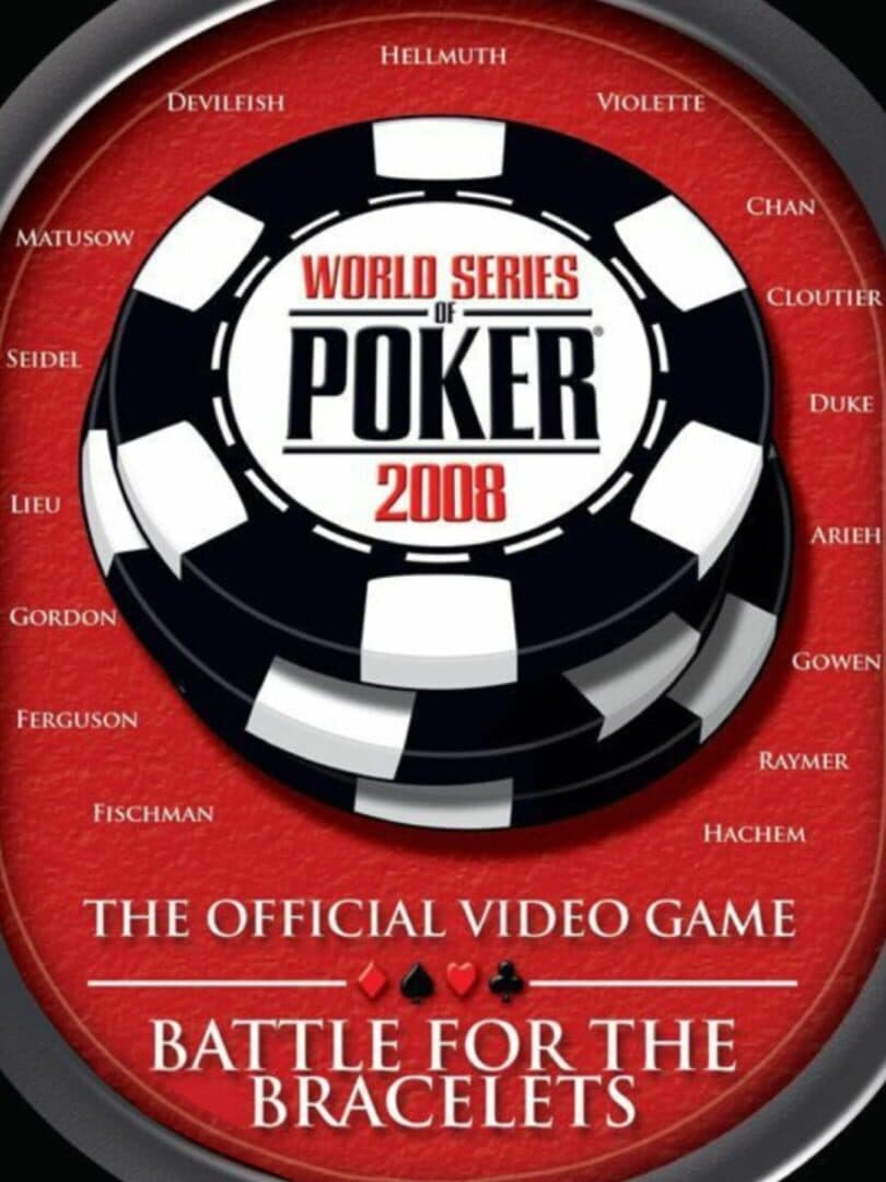 Cover of World Series of Poker 2008: Battle for the Bracelets