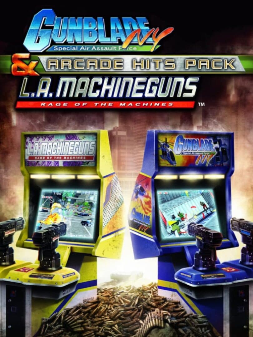 Cover of Arcade Hits Pack: Gunblade NY and L.A. Machineguns