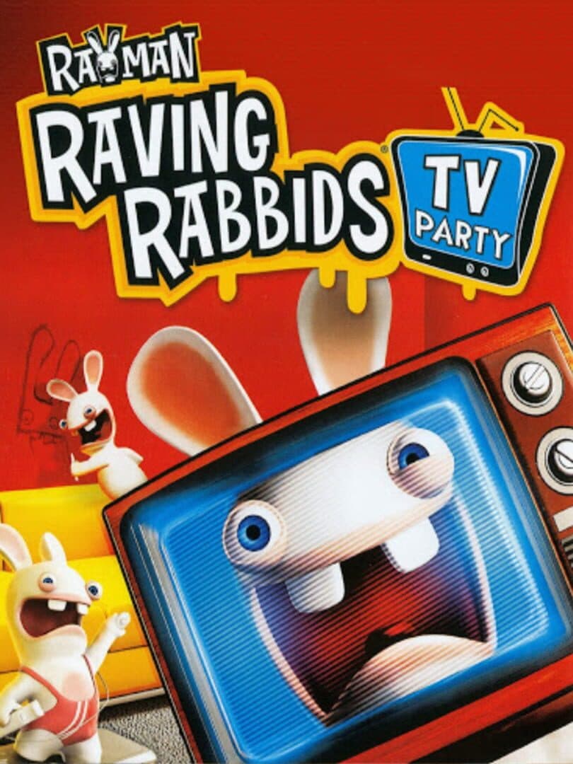 Cover of Rayman Raving Rabbids: TV Party