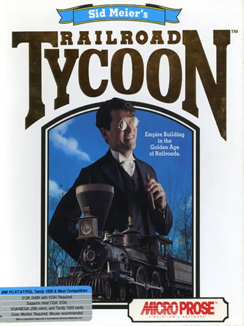 Cover of Sid Meier's Railroad Tycoon