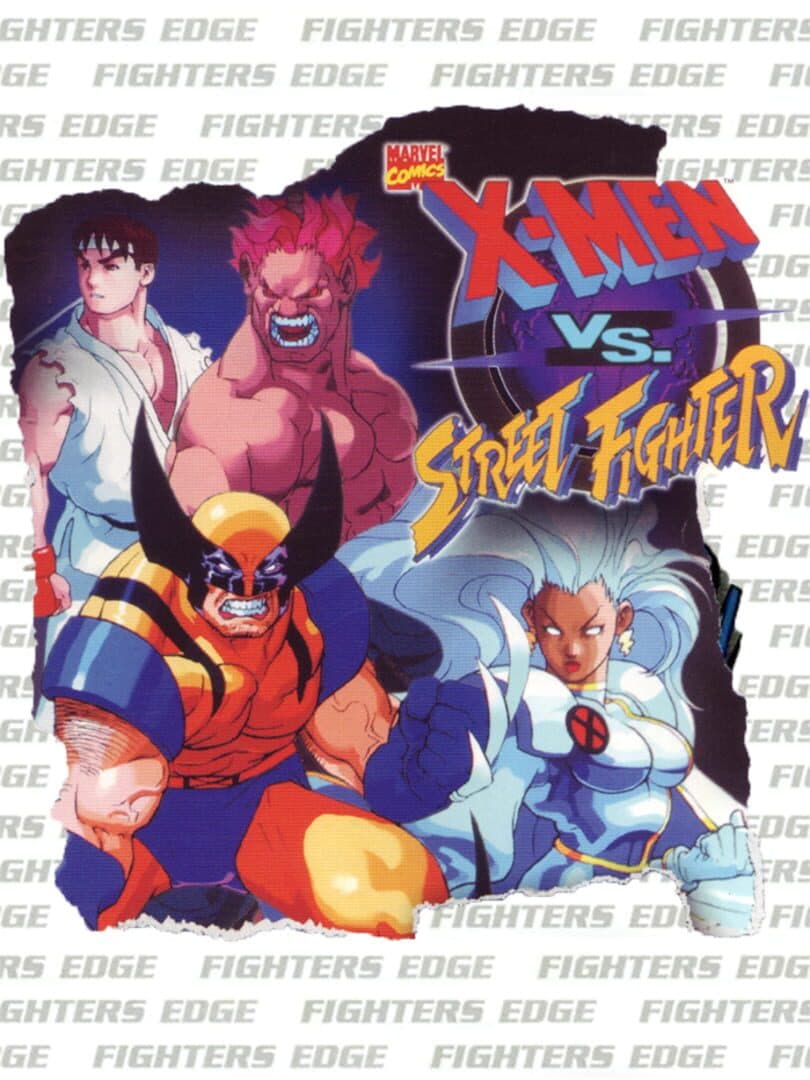 Cover of X-Men vs. Street Fighter