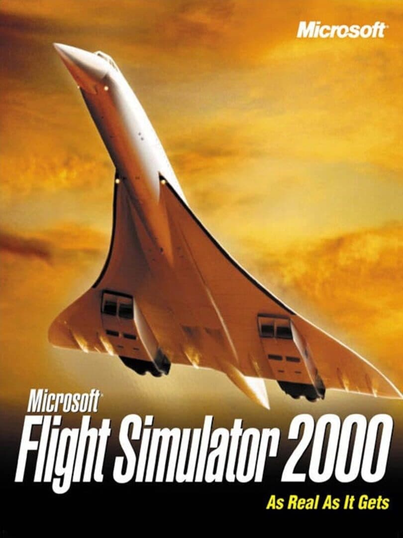 Cover of Microsoft Flight Simulator 2000