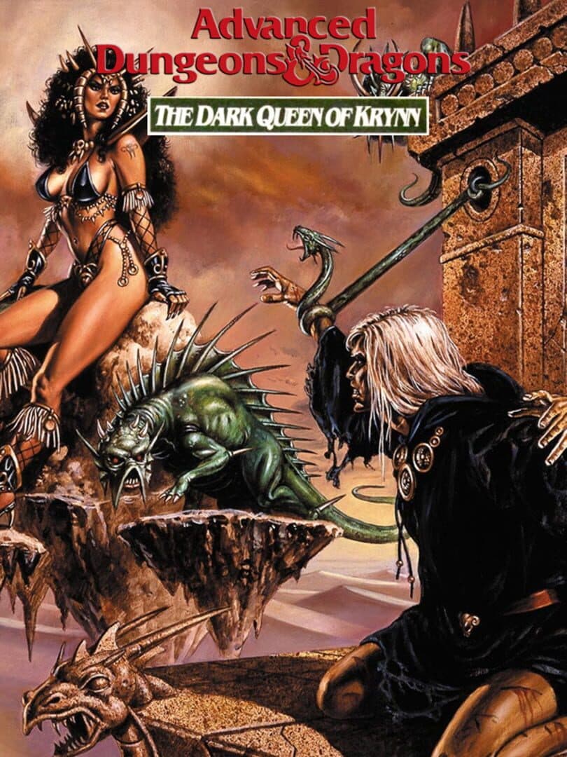 Cover of The Dark Queen of Krynn