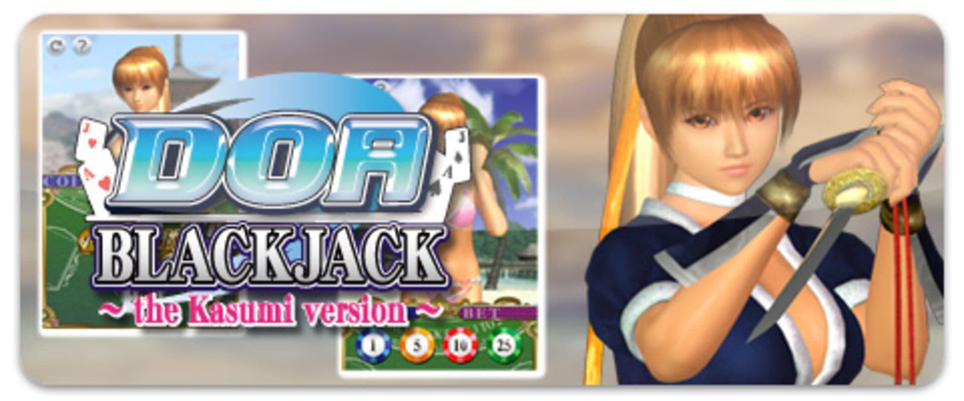 Cover of Girls of DOA Blackjack: The Kasumi Version