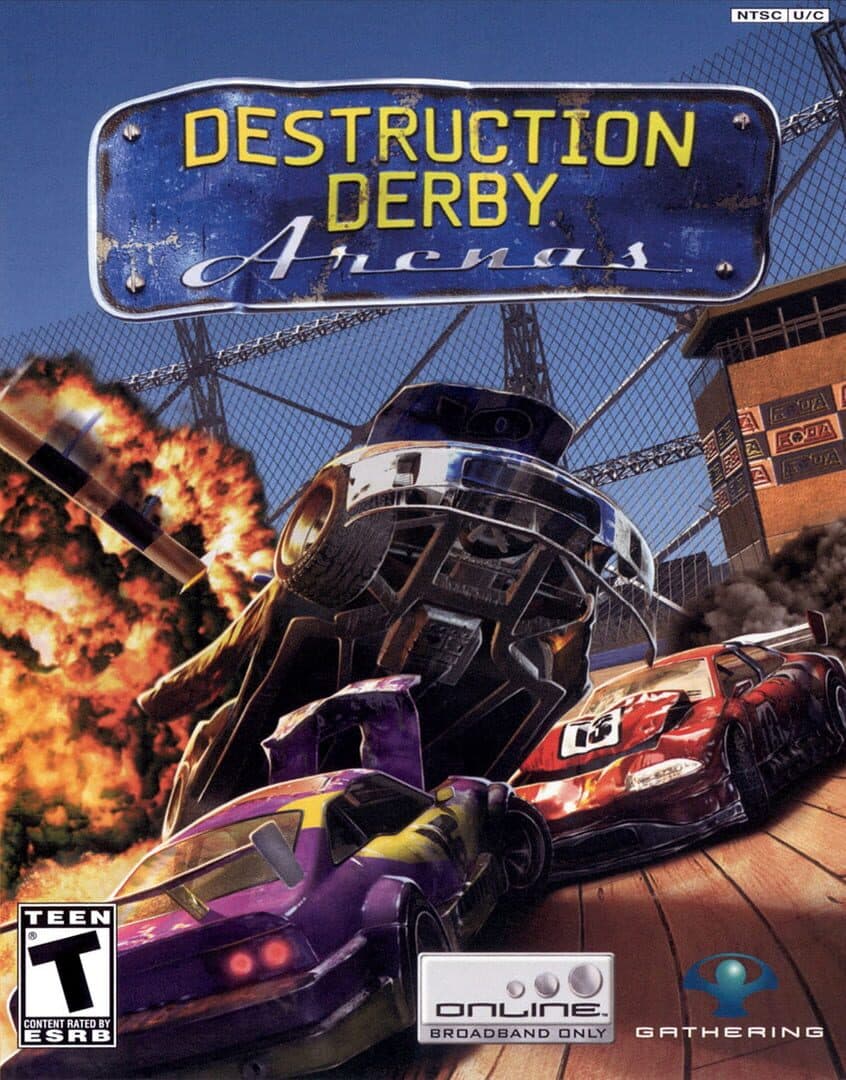 Cover of Destruction Derby: Arenas