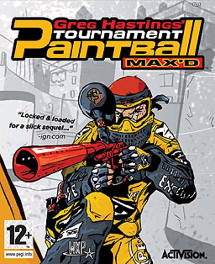 Cover of Greg Hastings' Tournament Paintball MAX'D