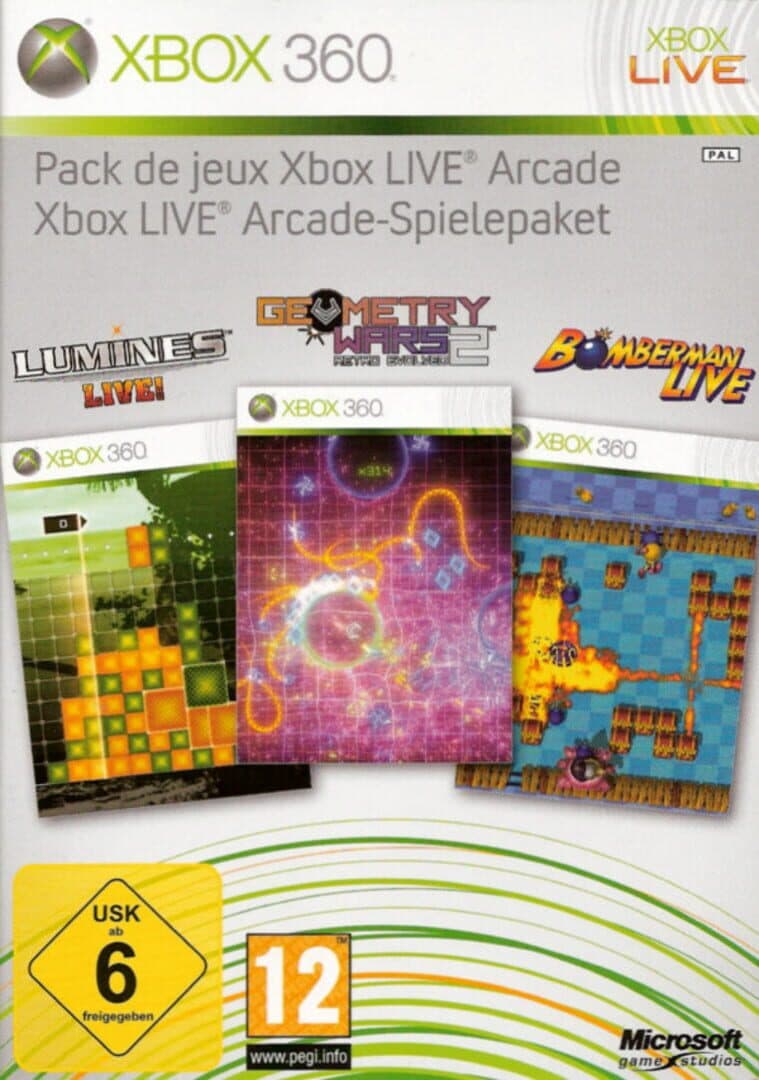Cover of Xbox Live Arcade Game Pack