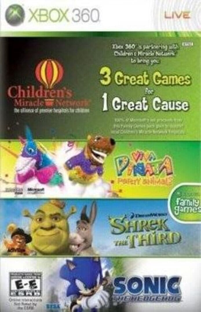 Cover of Microsoft Children's Miracle Network Games Bundle