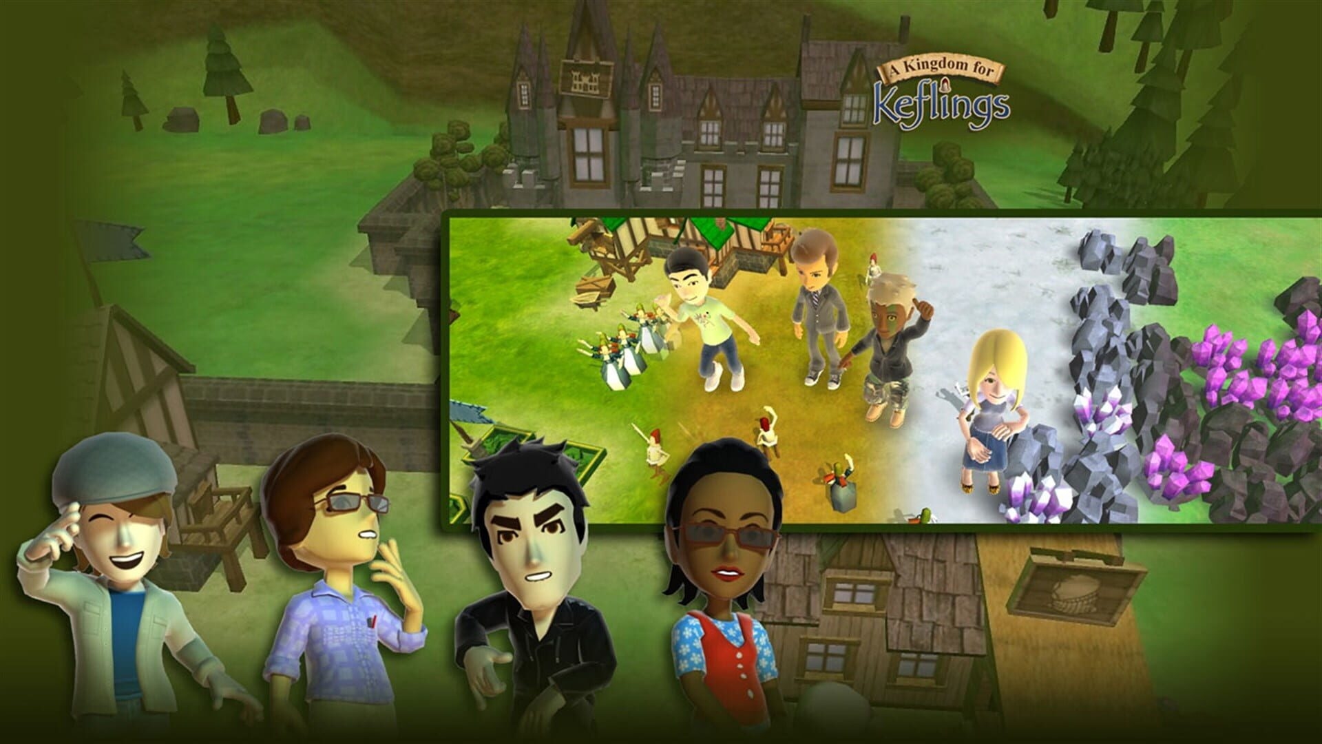 Artwork of A Kingdom for Keflings