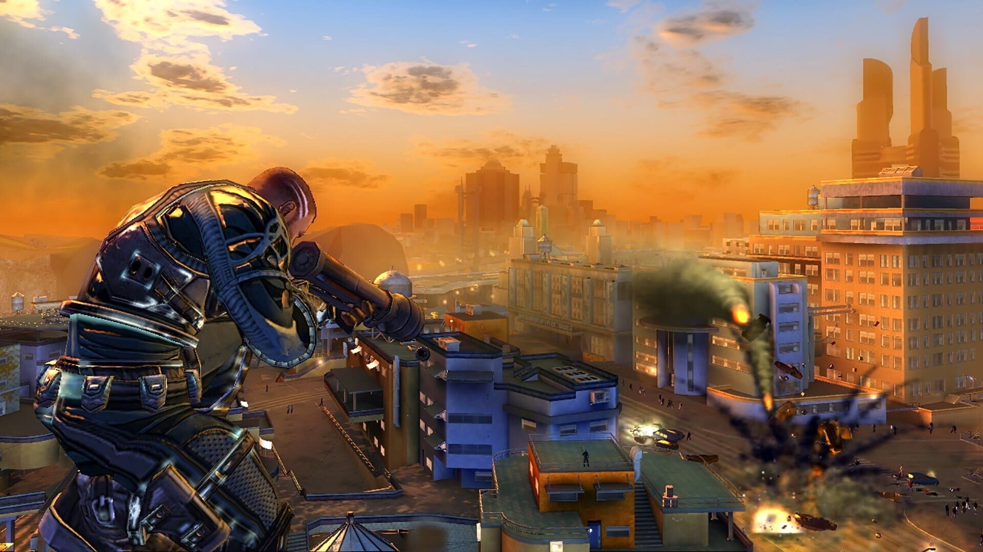 Artwork of Crackdown