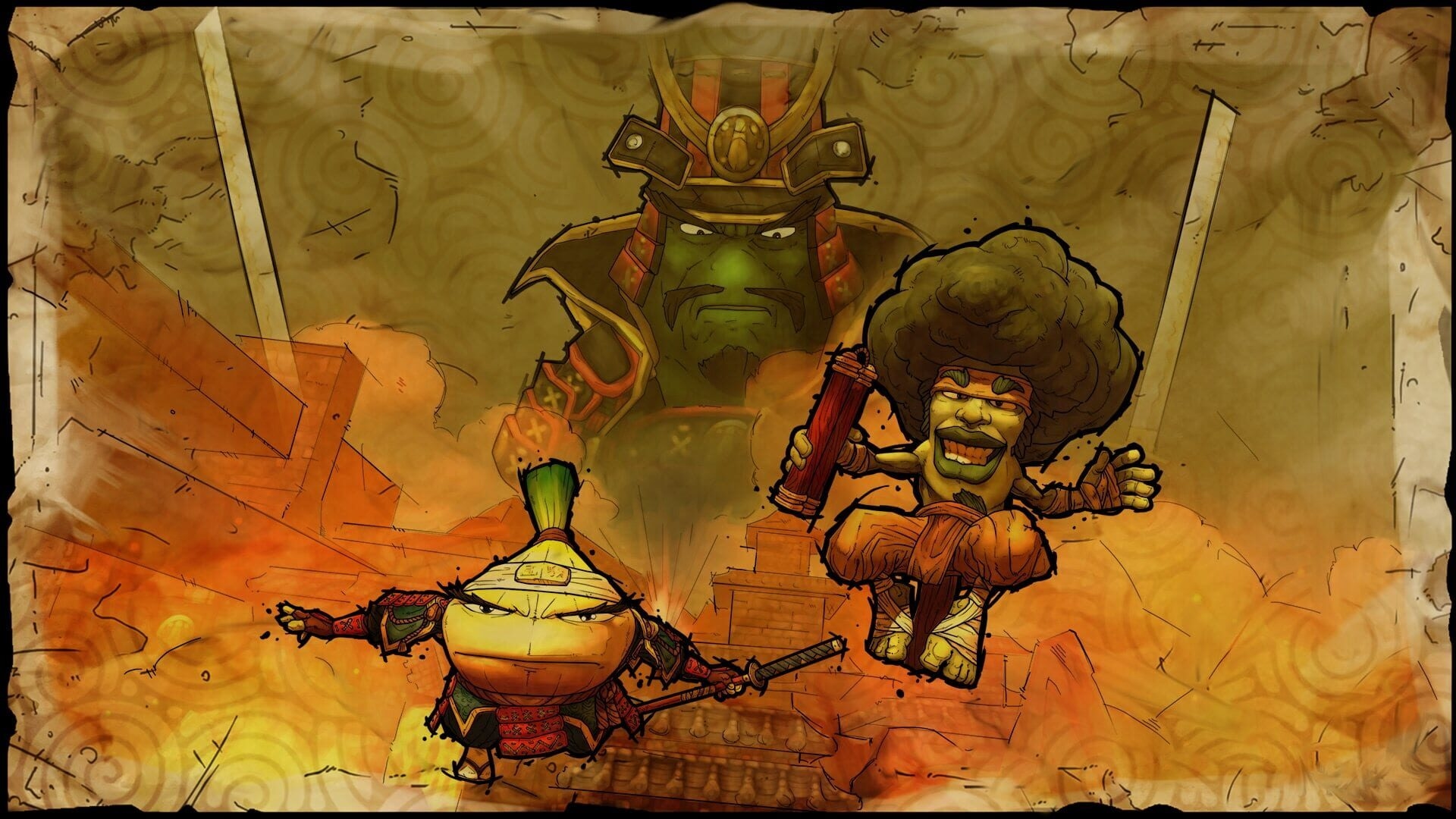 Artwork of Yasai Ninja