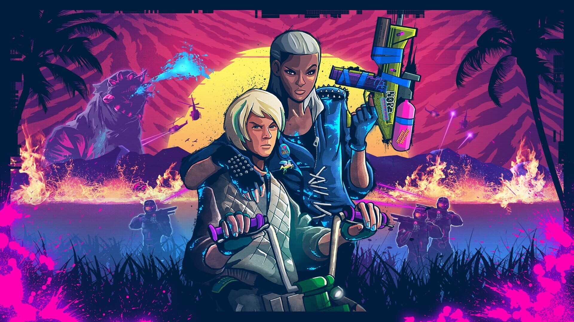 Artwork of Trials of the Blood Dragon