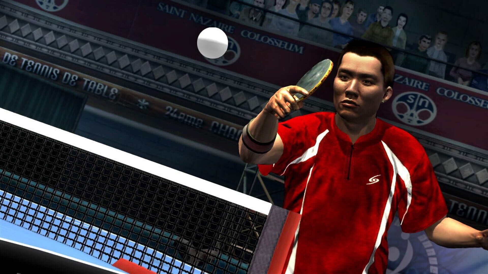 Artwork of Rockstar Games presents Table Tennis