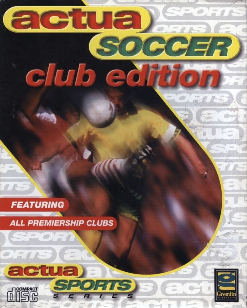 Artwork of Actua Soccer: Club Edition