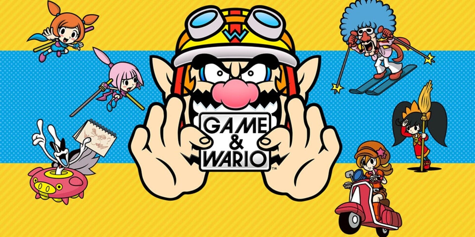Artwork of Game & Wario