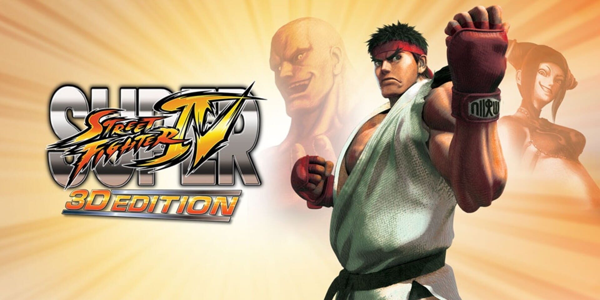 Artwork of Super Street Fighter IV: 3D Edition