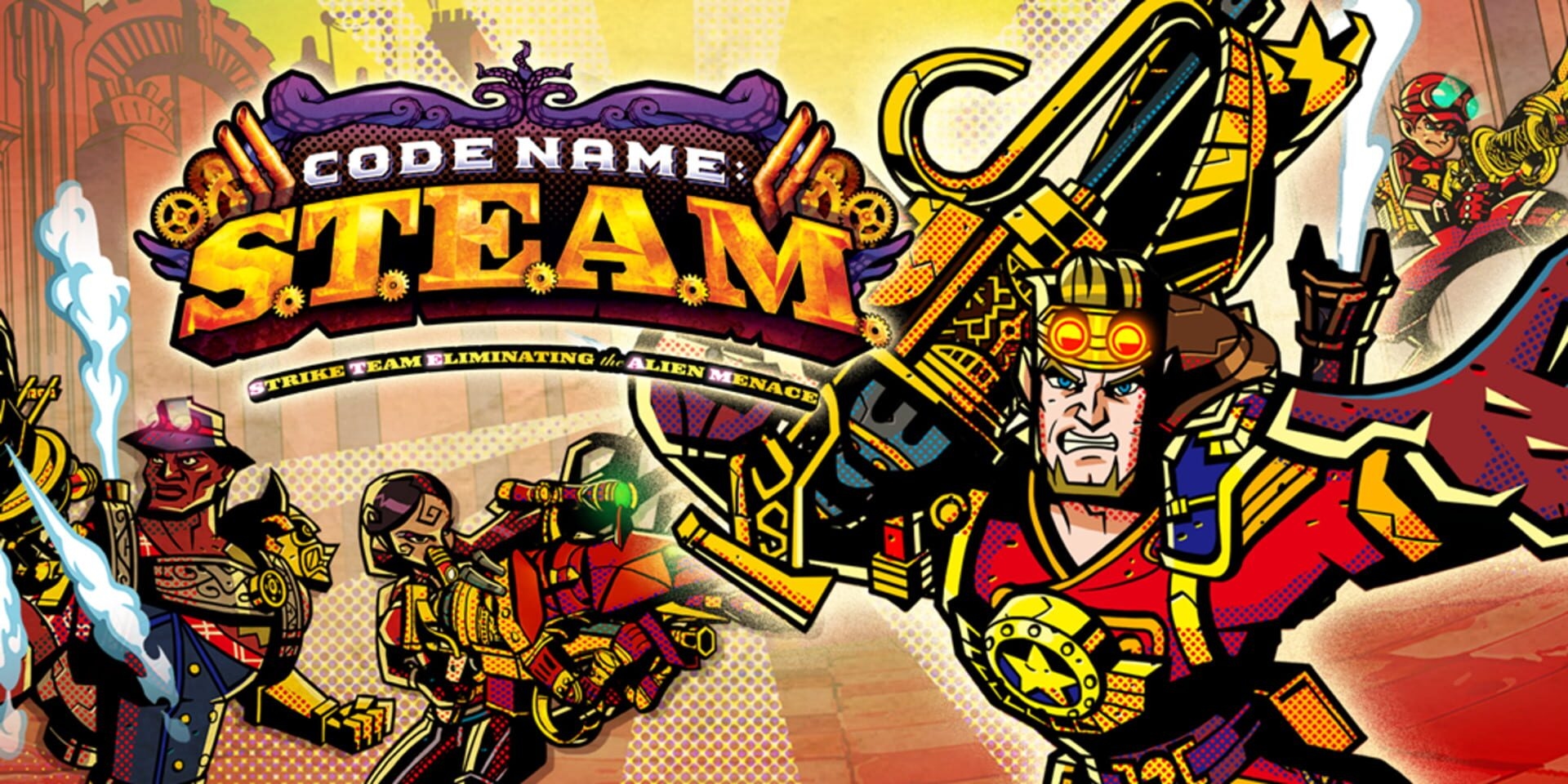 Artwork of Code Name S.T.E.A.M.