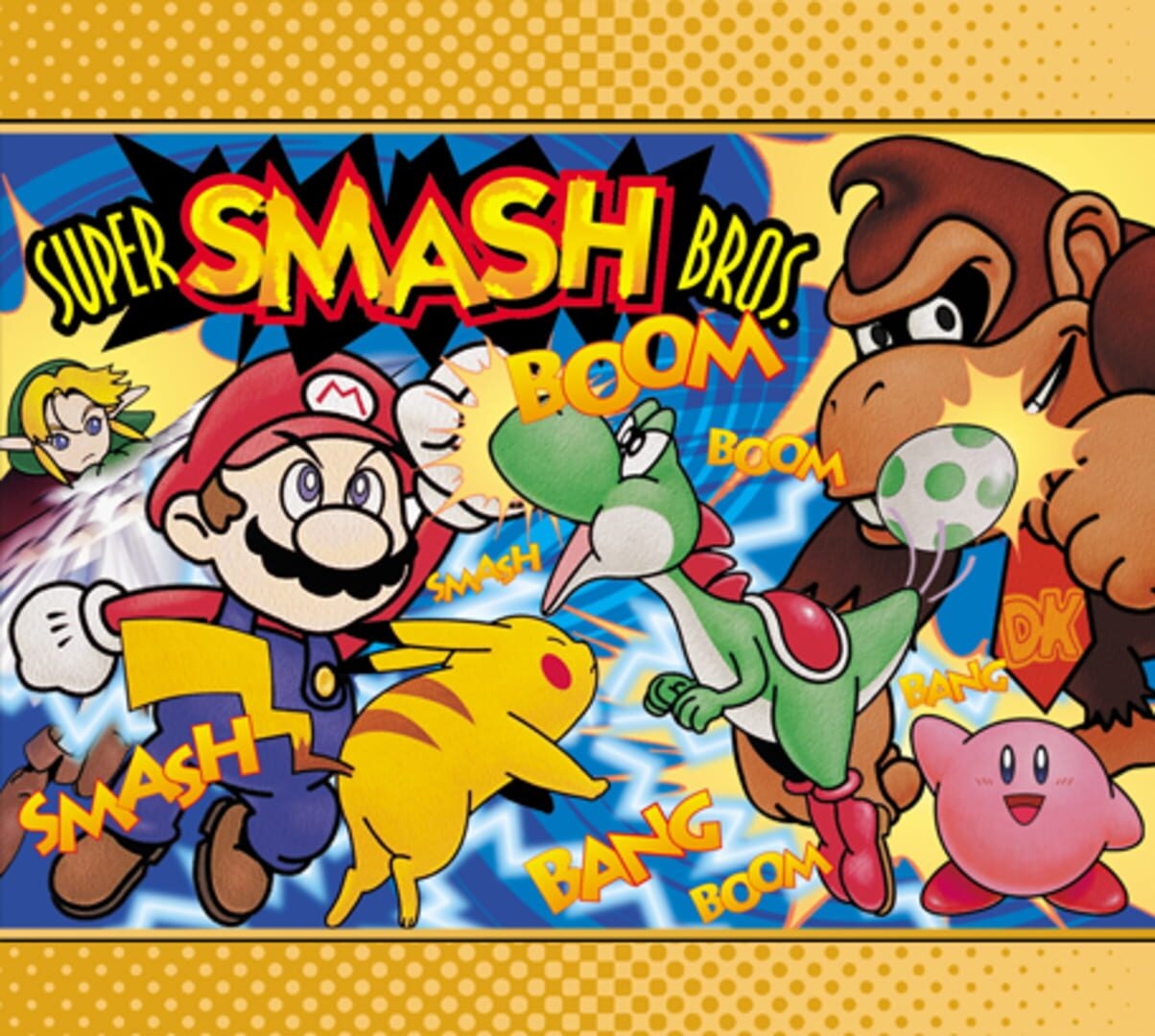 Artwork of Super Smash Bros.