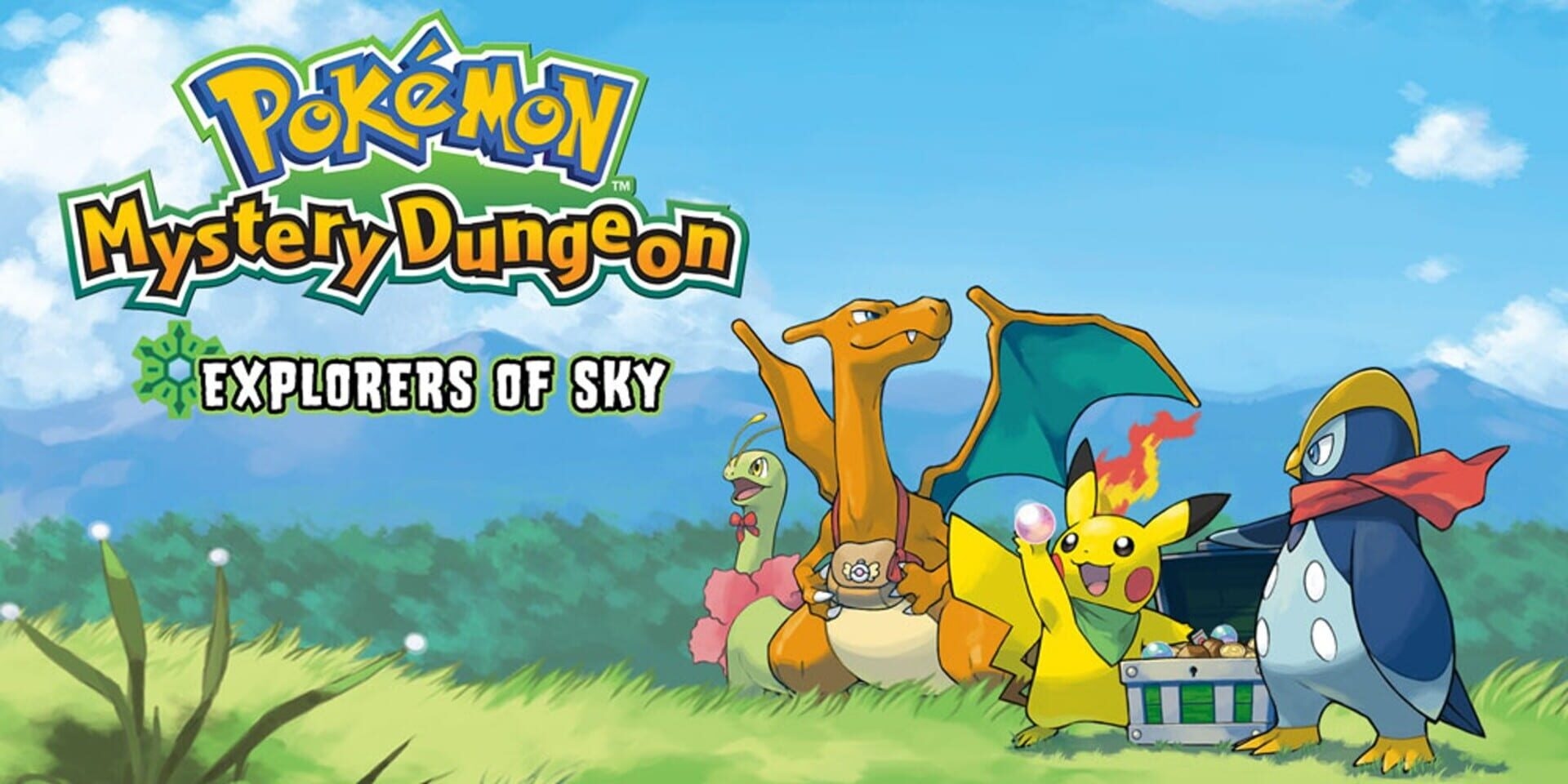 Artwork of Pokémon Mystery Dungeon: Explorers of Sky