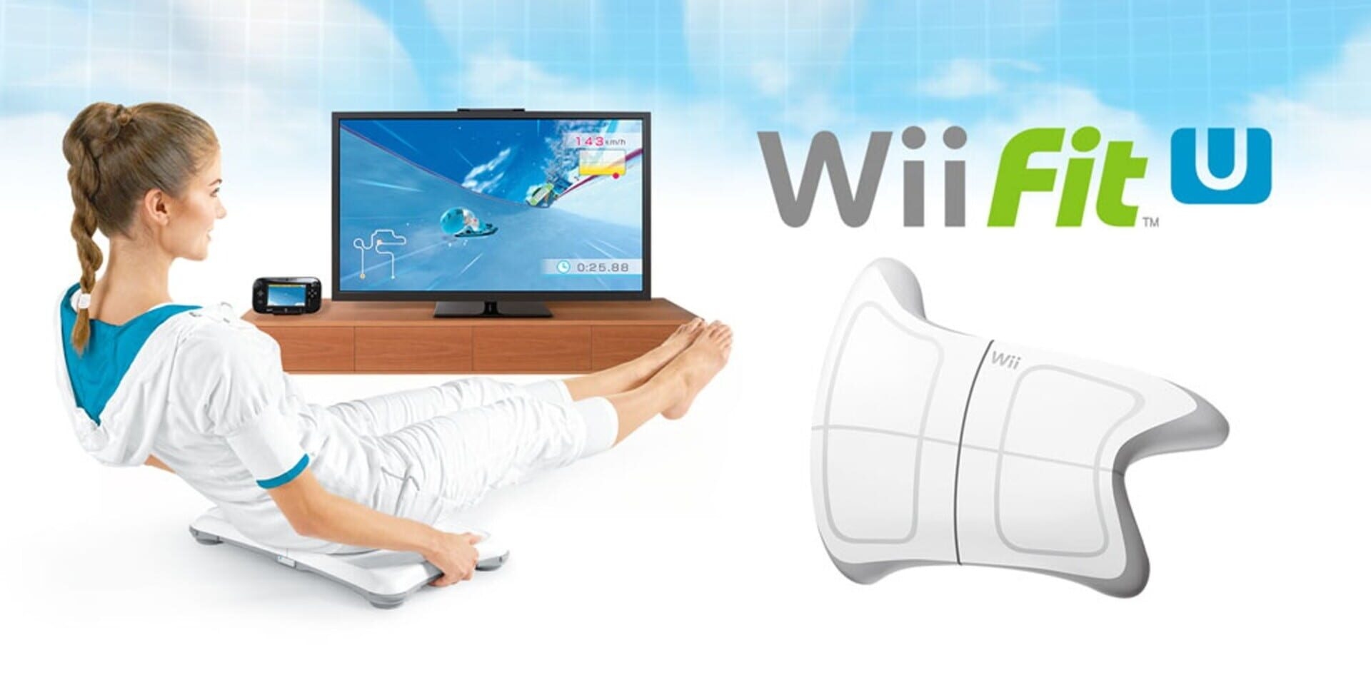 Artwork of Wii Fit U