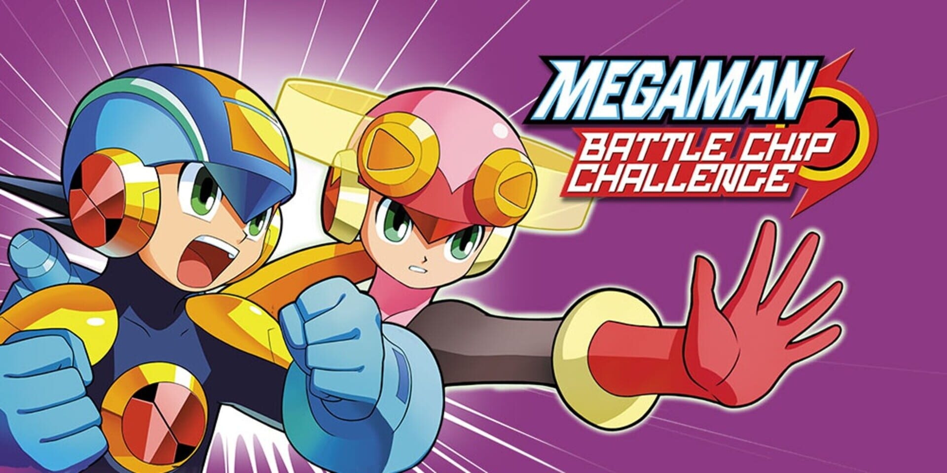 Artwork of Mega Man Battle Chip Challenge