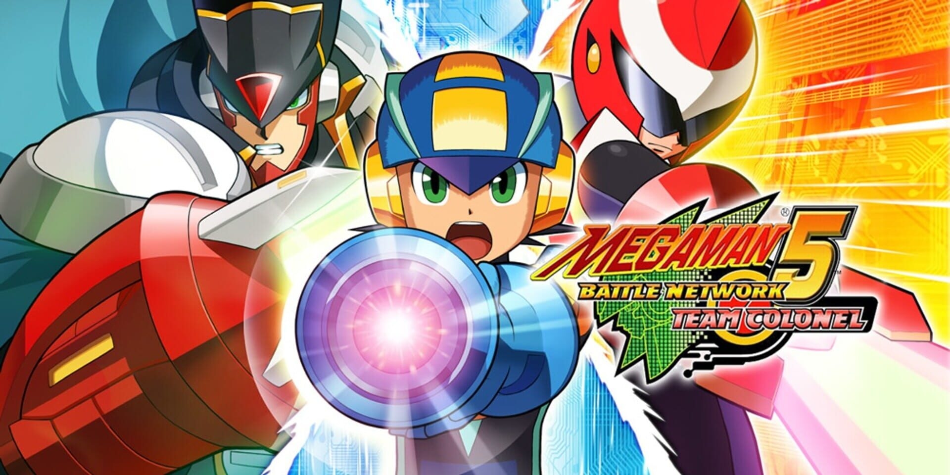 Artwork of Mega Man Battle Network 5: Team Colonel