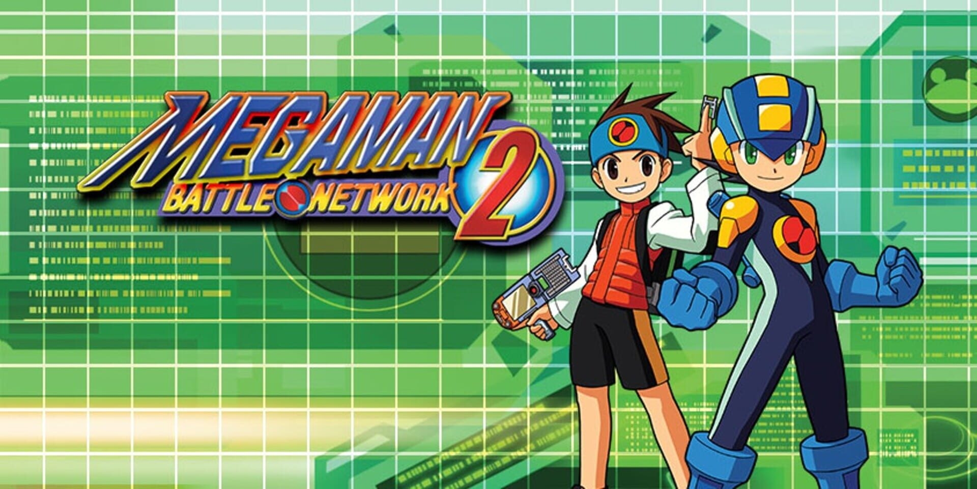 Artwork of Mega Man Battle Network 2