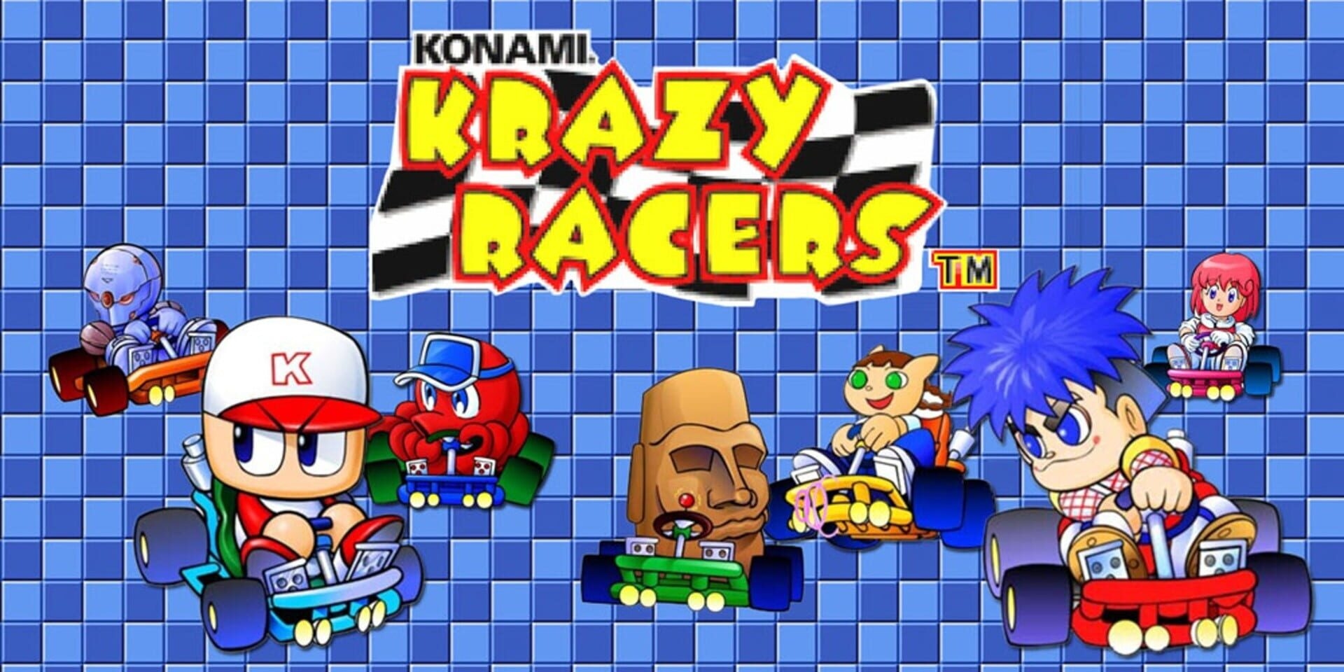 Artwork of Konami Krazy Racers