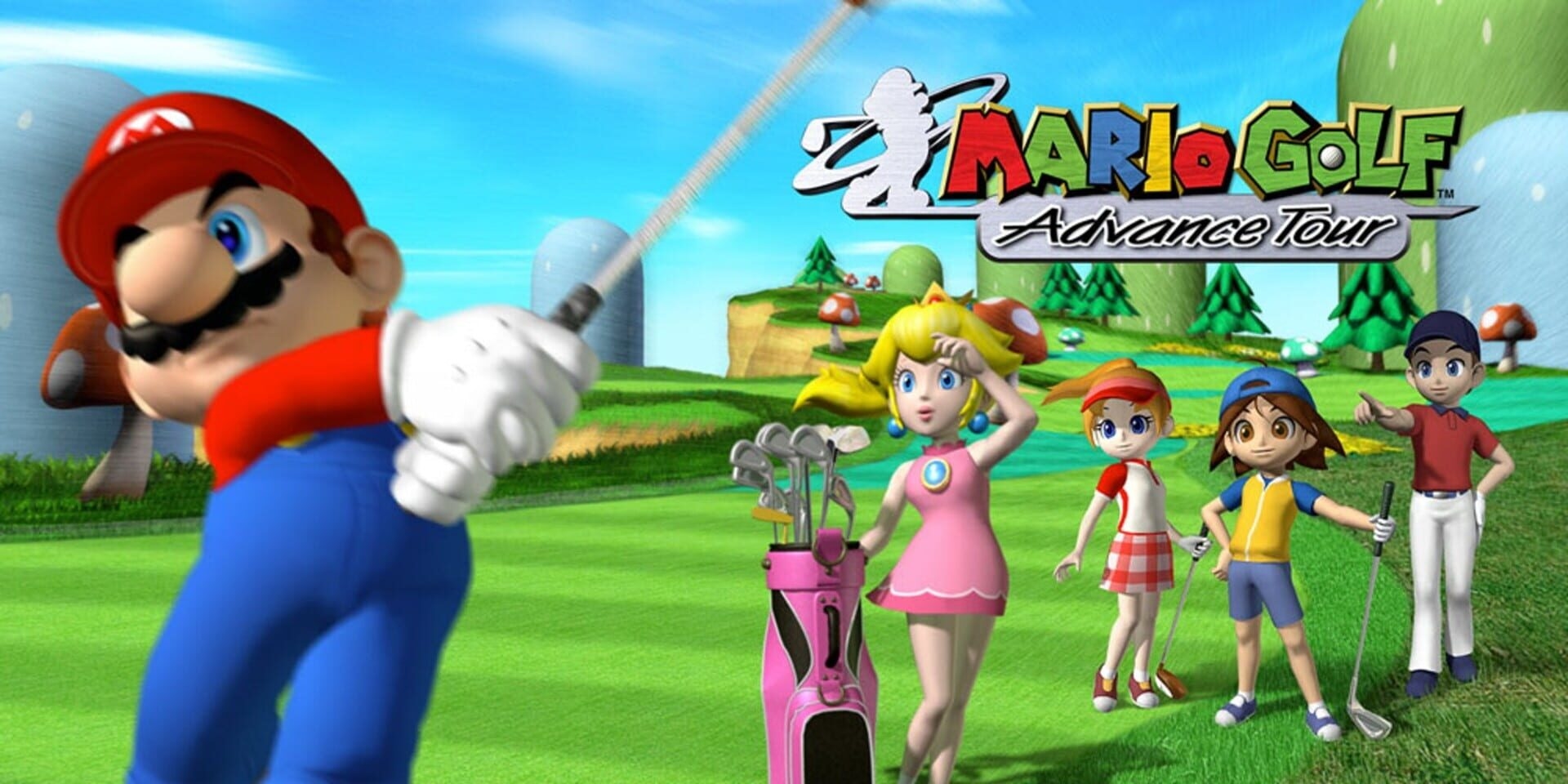 Artwork of Mario Golf: Advance Tour