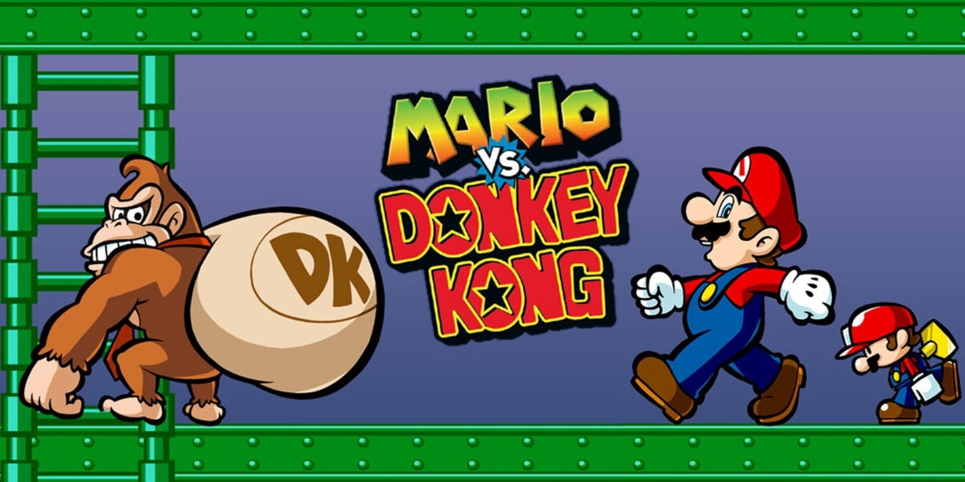 Artwork of Mario vs. Donkey Kong