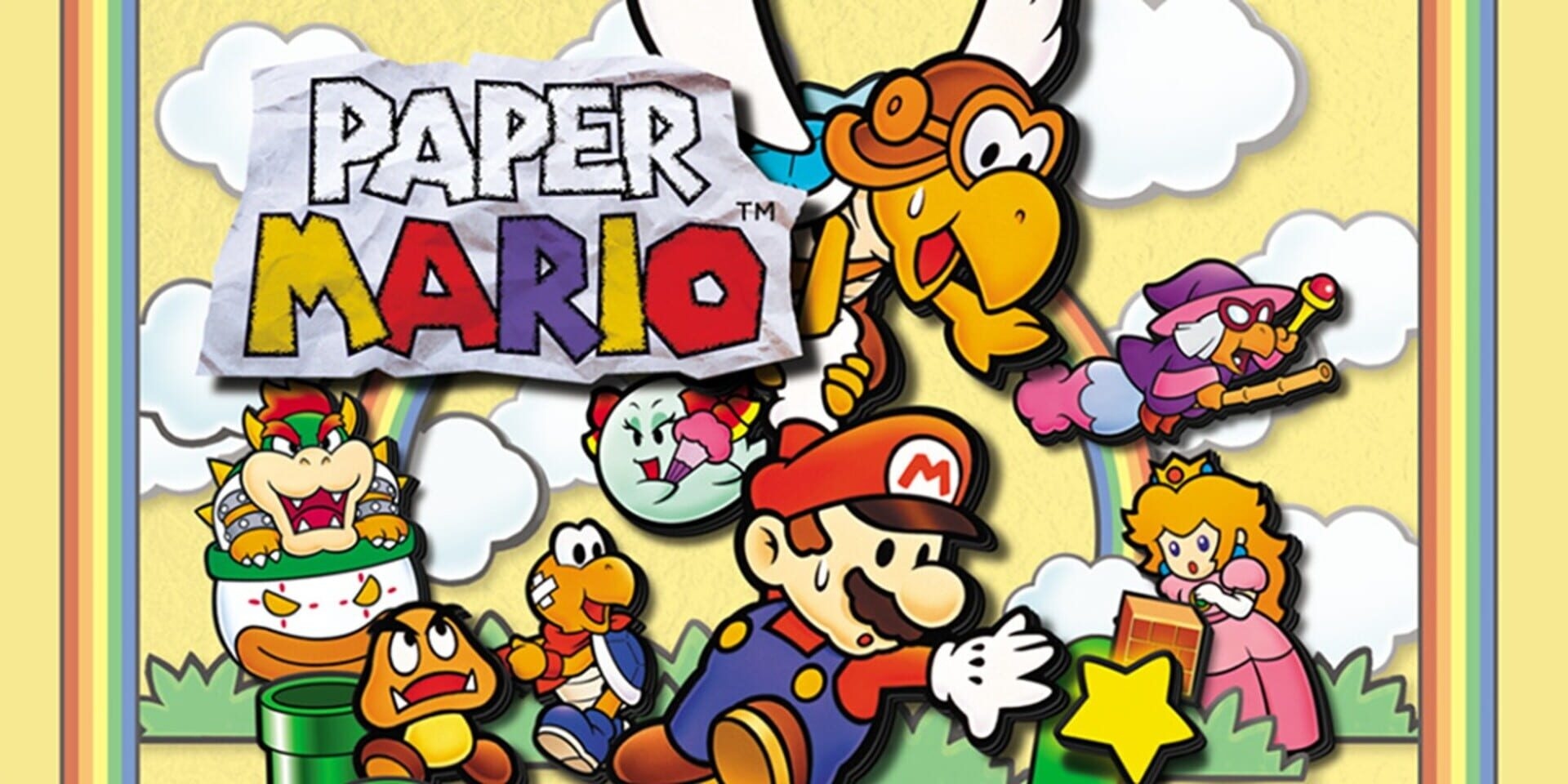 Artwork of Paper Mario